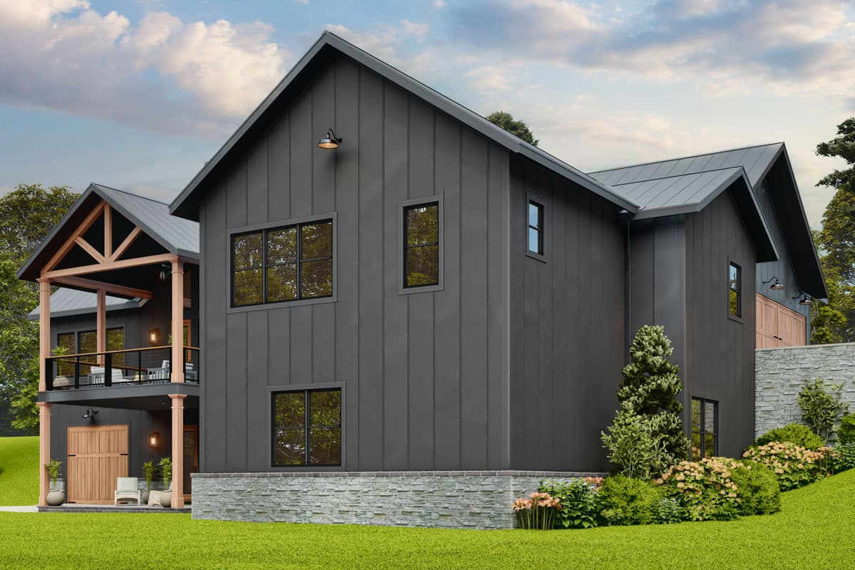 Plan 25827GE: 3-Bed Mountain Craftsman House Plan with Laundry Access From Master Suite - 3402 Sq Ft - Image #9 - Country, Craftsman, Mountain, New American, Ranch