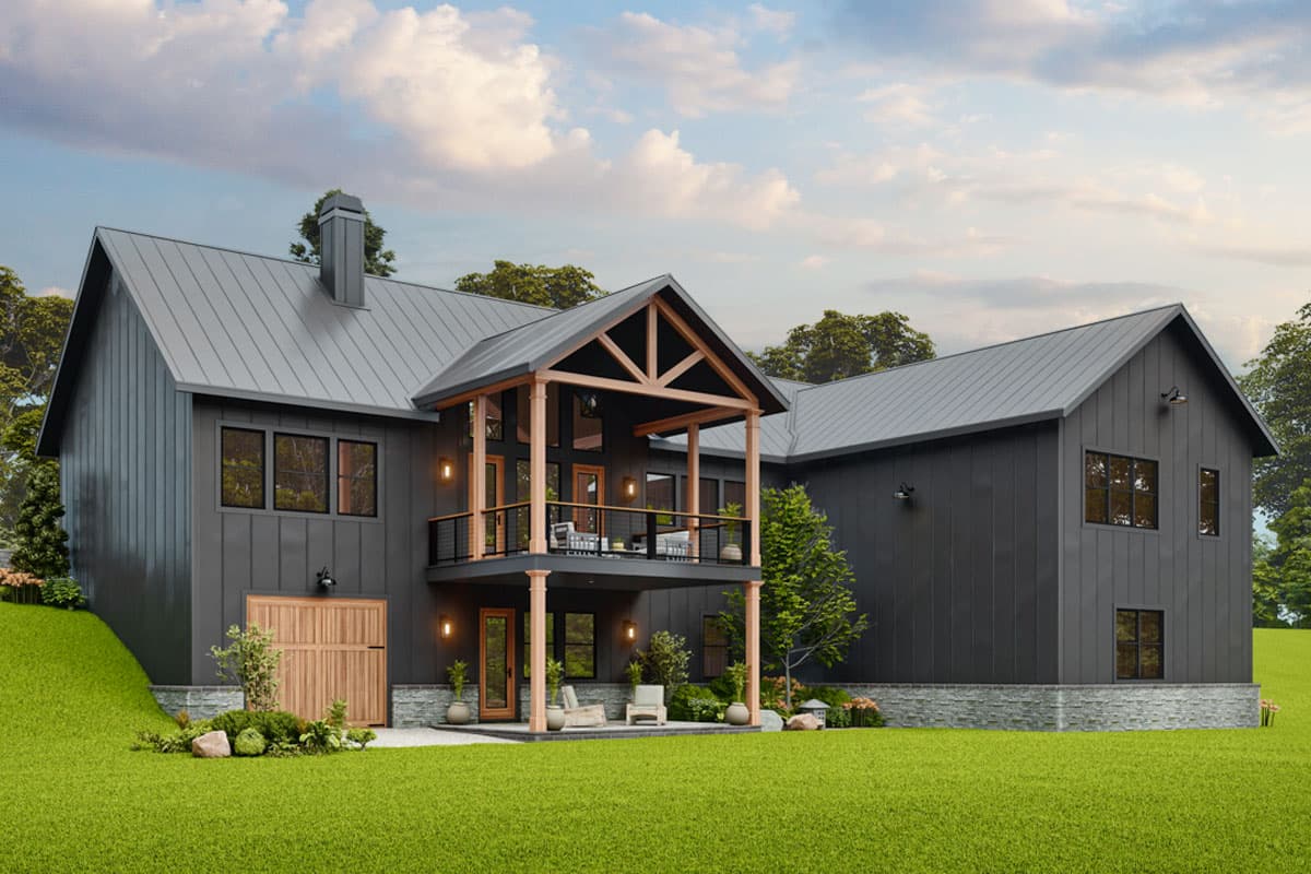 Plan 25827GE: 3-Bed Mountain Craftsman House Plan with Laundry Access From Master Suite - 3402 Sq Ft - Image #11 - Country, Craftsman, Mountain, New American, Ranch