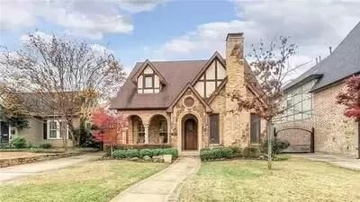 Adorable Tudor for a Narrow Lot