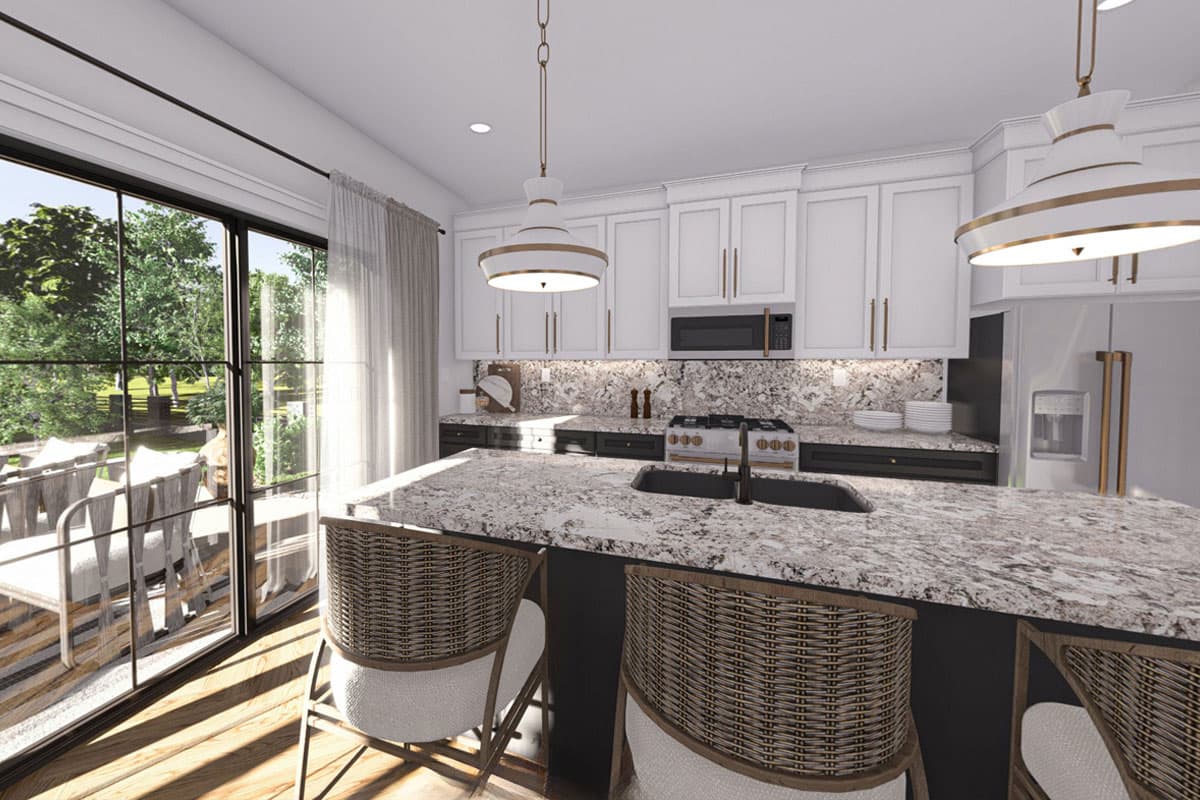 Plan 623406DJ: 1-Bed Modern Cottage-Style ADU House Plan - 648 Sq Ft - Virtual Tour Cover Image - Cottage, Modern