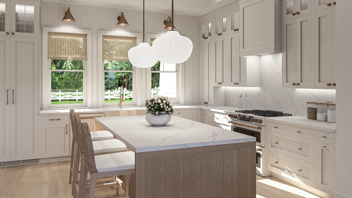 Plan 623408DJ: 1-Bed Coastal Cottage House Plan with Optional Lower Level - 1545 Sq Ft - Image #8 - Coastal, Colonial, Cottage, New American, Ranch, Traditional, Vacation