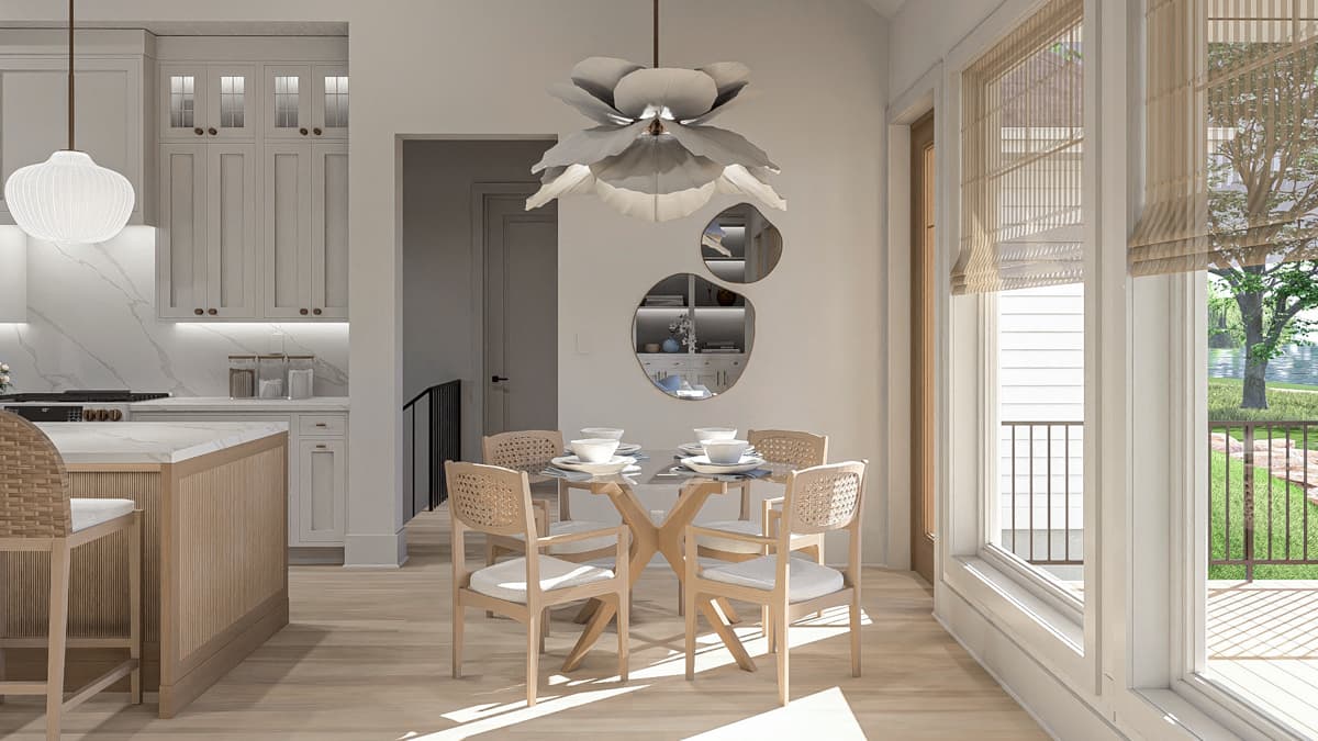 Plan 623408DJ: 1-Bed Coastal Cottage House Plan with Optional Lower Level - 1545 Sq Ft - Image #10 - Coastal, Colonial, Cottage, New American, Ranch, Traditional, Vacation