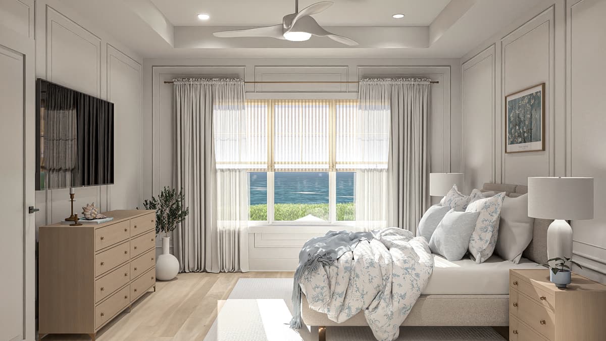 Plan 623408DJ: 1-Bed Coastal Cottage House Plan with Optional Lower Level - 1545 Sq Ft - Image #11 - Coastal, Colonial, Cottage, New American, Ranch, Traditional, Vacation