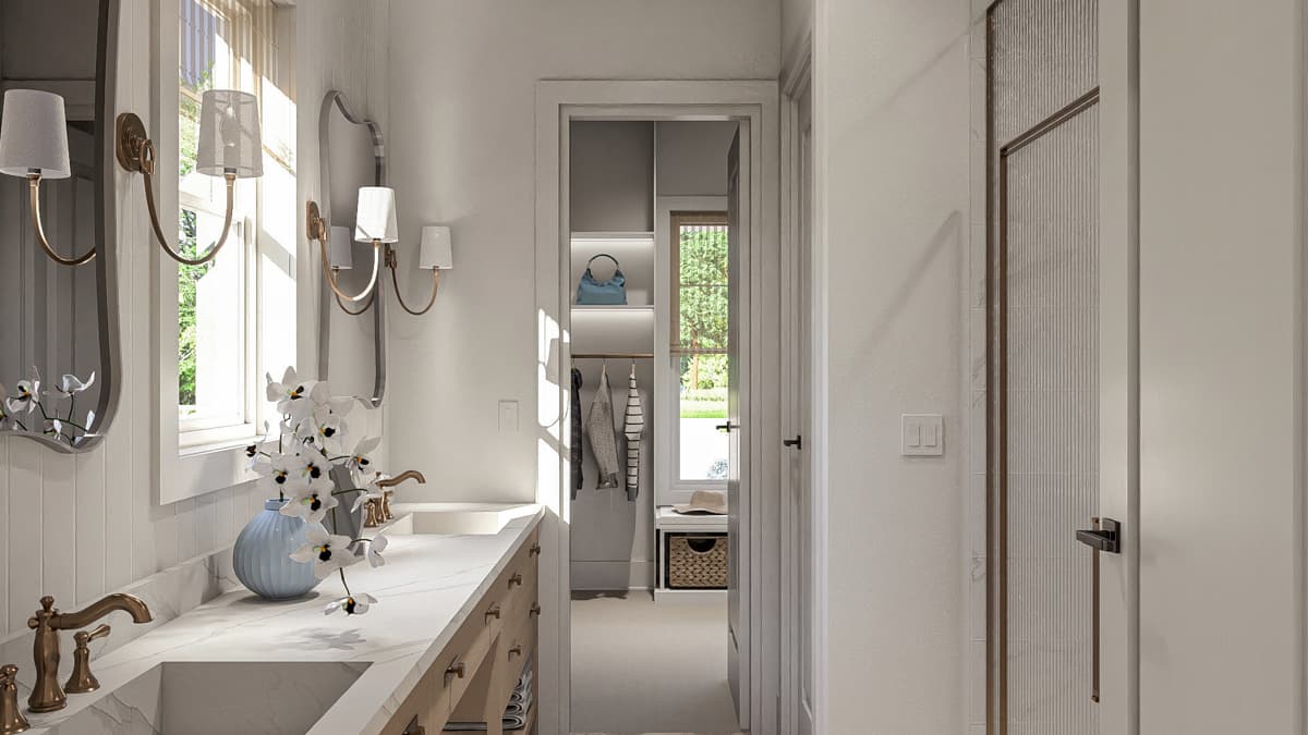 Plan 623408DJ: 1-Bed Coastal Cottage House Plan with Optional Lower Level - 1545 Sq Ft - Image #13 - Coastal, Colonial, Cottage, New American, Ranch, Traditional, Vacation