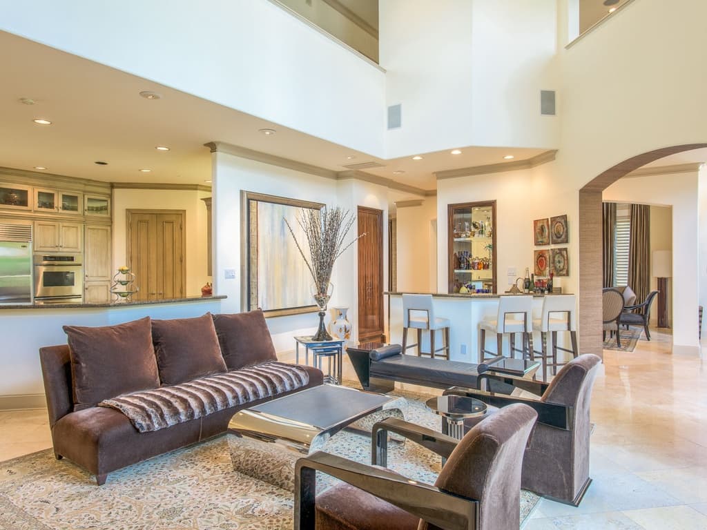 Plan 36511TX: Luxury Home Plan with Couryard and Spiral Stair - Image #5