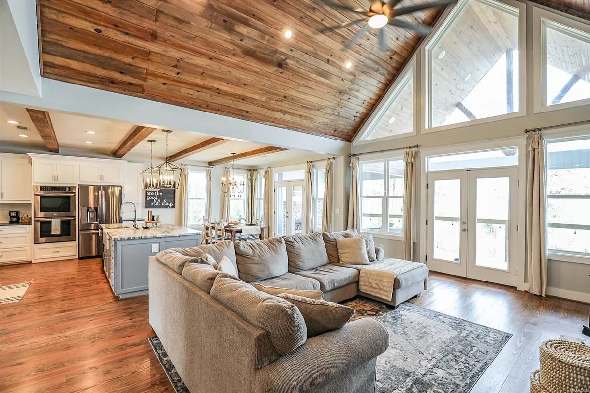 Plan 86410HH: Lake House Plan with Outdoor Fireplace and Finished Lower Level - 2785 Sq Ft - Image #11 - Cape Cod, Cottage, Traditional