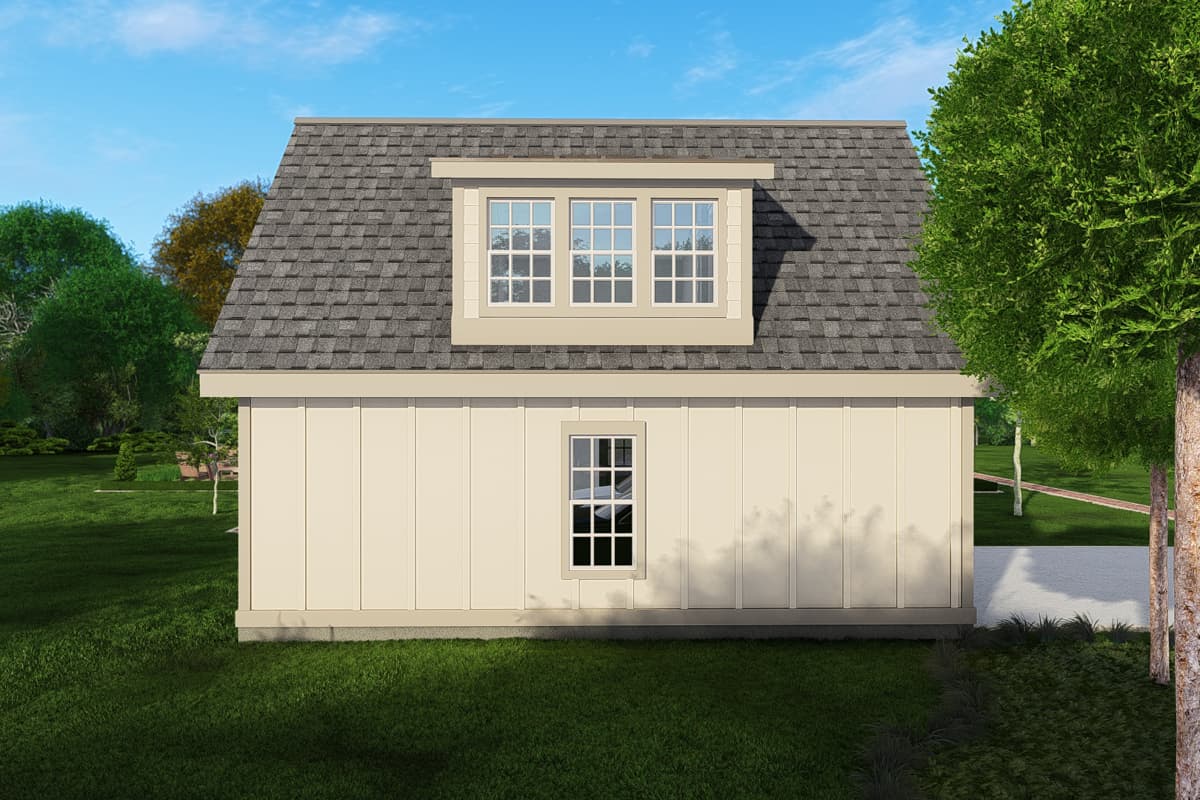 Plan 25441TF: 3-Bed Country Cottage House Plan with Optional Loft Above Garage - 2235 Sq Ft - Image #6 - Colonial, Cottage, Country, Ranch