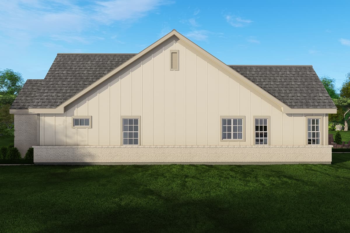 Plan 25441TF: 3-Bed Country Cottage House Plan with Optional Loft Above Garage - 2235 Sq Ft - Image #12 - Colonial, Cottage, Country, Ranch