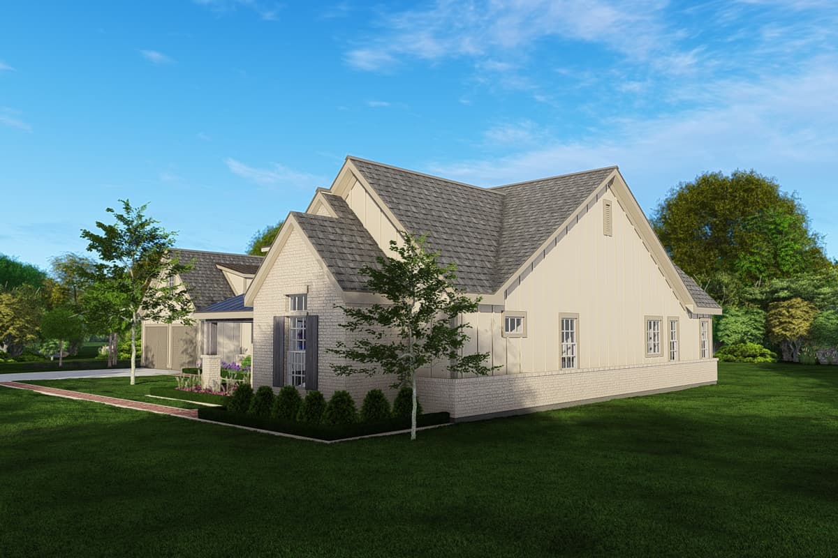 Plan 25441TF: 3-Bed Country Cottage House Plan with Optional Loft Above Garage - 2235 Sq Ft - Image #13 - Colonial, Cottage, Country, Ranch