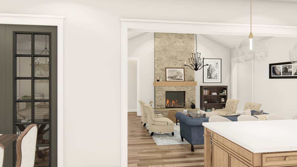 Plan 25441TF: 3-Bed Country Cottage House Plan with Optional Loft Above Garage - 2235 Sq Ft - Image #29 - Colonial, Cottage, Country, Ranch