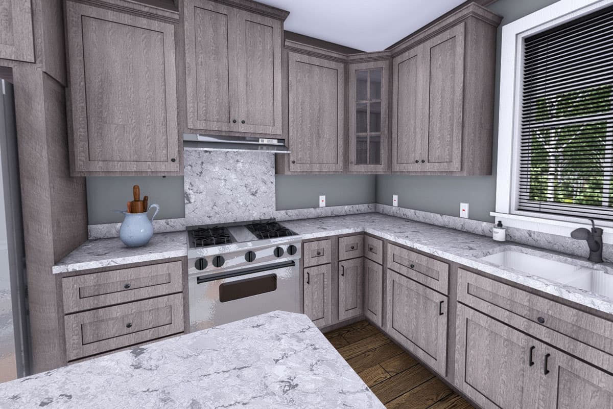 Plan 25042DH: 3-Bed Southern Ranch House Plan with 2-Car Attached Garage - 1425 Sq Ft - Virtual Tour Cover Image