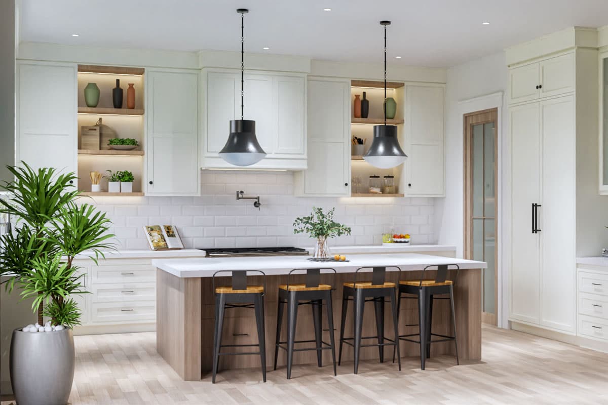 Plan 25829GE: 4-Bed Modern Farmhouse Plan with Two-Story Great Room - 3694 Sq Ft - Image #11 - Country, Farmhouse, Modern Farmhouse, New American