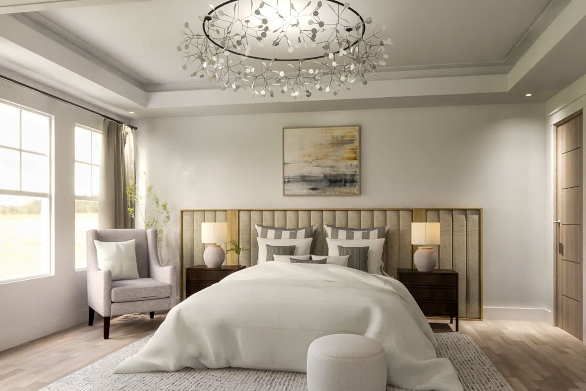 Plan 25829GE: 4-Bed Modern Farmhouse Plan with Two-Story Great Room - 3694 Sq Ft - Image #15 - Country, Farmhouse, Modern Farmhouse, New American