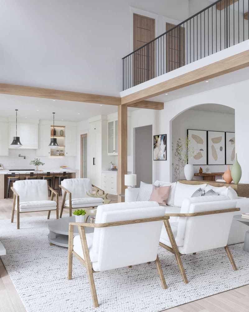 Plan 25829GE: 4-Bed Modern Farmhouse Plan with Two-Story Great Room - 3694 Sq Ft - Image #13 - Country, Farmhouse, Modern Farmhouse, New American