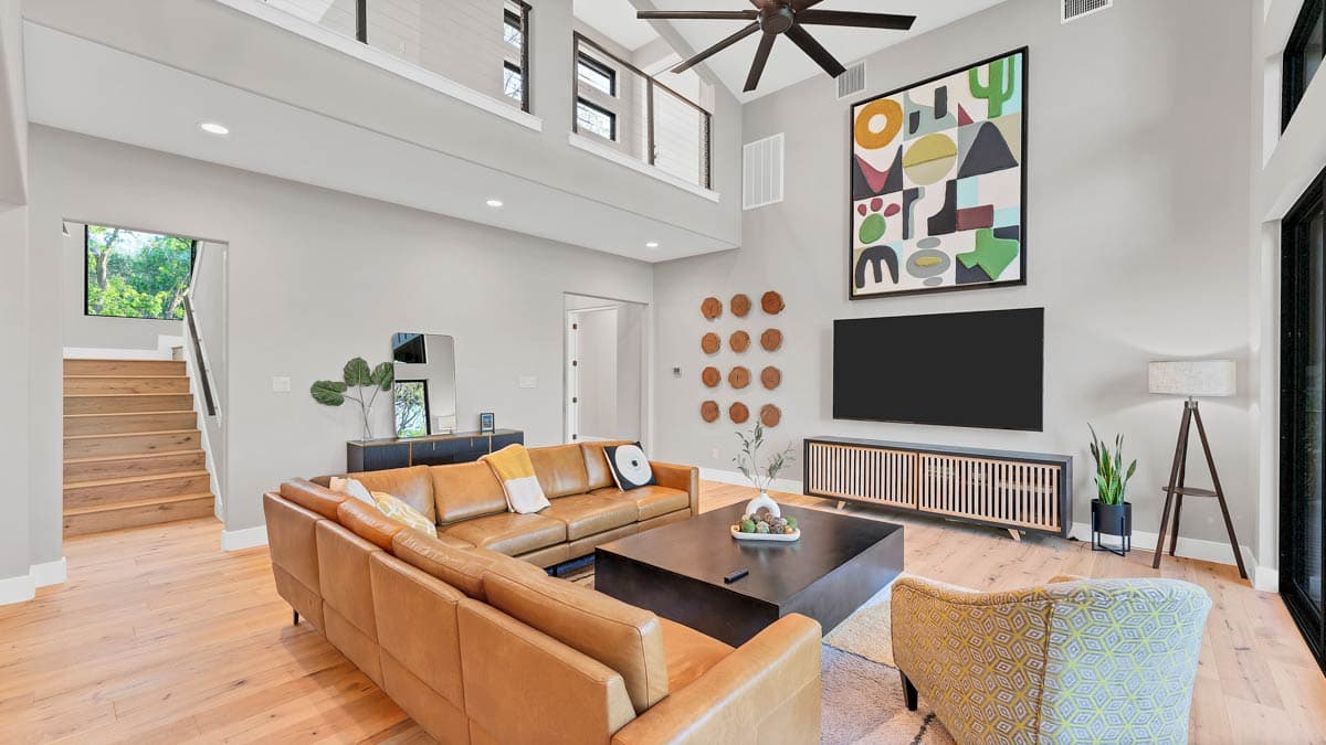 Plan 264212KMD: 4-Bed Modern House Plan with Raised Foundation - 2839 Sq Ft - Image #7 - Beach, Coastal, Contemporary, Mid Century Modern, Modern