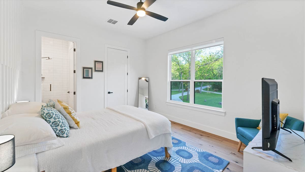 Plan 264212KMD: 4-Bed Modern House Plan with Raised Foundation - 2839 Sq Ft - Image #28 - Beach, Coastal, Contemporary, Mid Century Modern, Modern