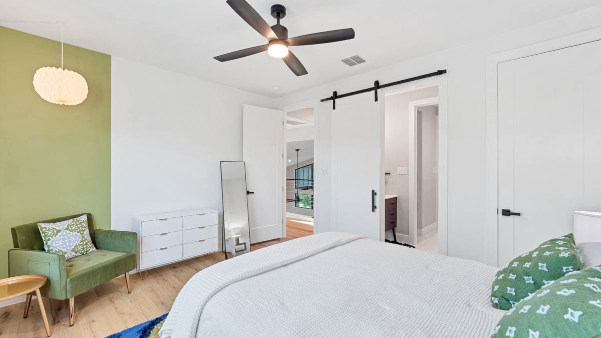 Plan 264212KMD: 4-Bed Modern House Plan with Raised Foundation - 2839 Sq Ft - Image #44 - Beach, Coastal, Contemporary, Mid Century Modern, Modern