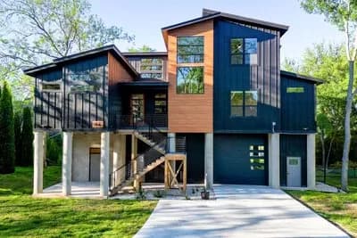 4-Bed Modern House Plan with Raised Foundation - 2839 Sq Ft