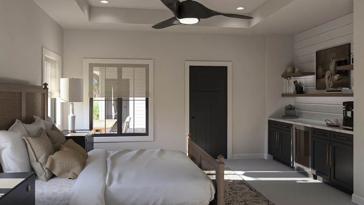 Plan 623416DJ: 3-Bed Colonial House Plan with Clustered Bedrooms - 2321 Sq Ft - Image #15 - Colonial, Country, Traditional
