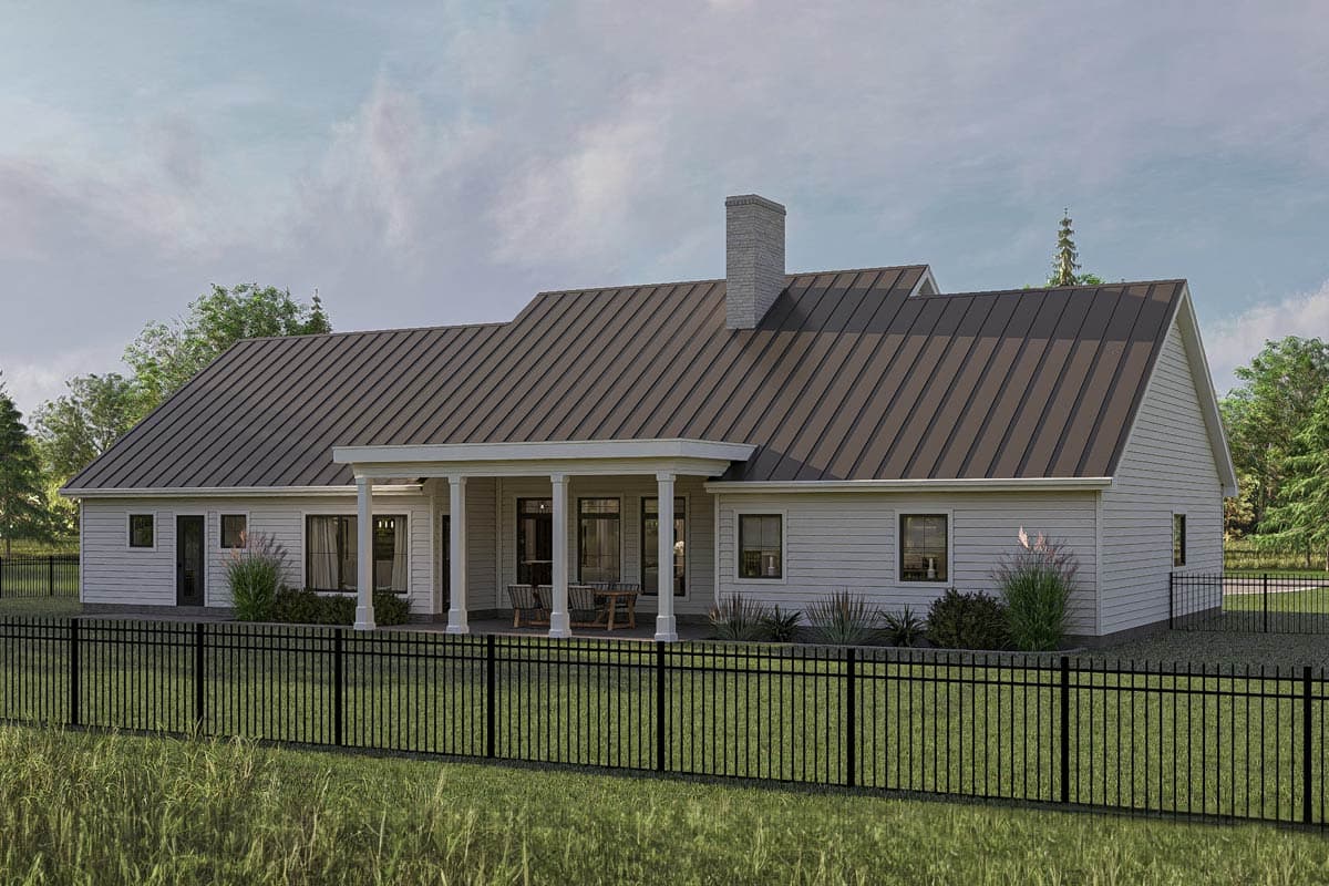 Plan 623416DJ: 3-Bed Colonial House Plan with Clustered Bedrooms - 2321 Sq Ft - Image #21 - Colonial, Country, Traditional