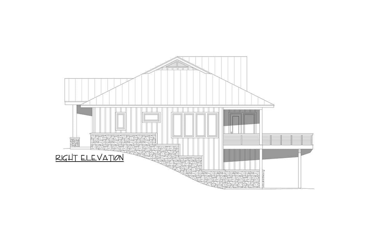 Plan 680400VR: 3-Bed Coastal House Plan with Optionally Finished Loft - 2390 Sq Ft - Image #10 - Coastal, Coastal Contemporary, Country