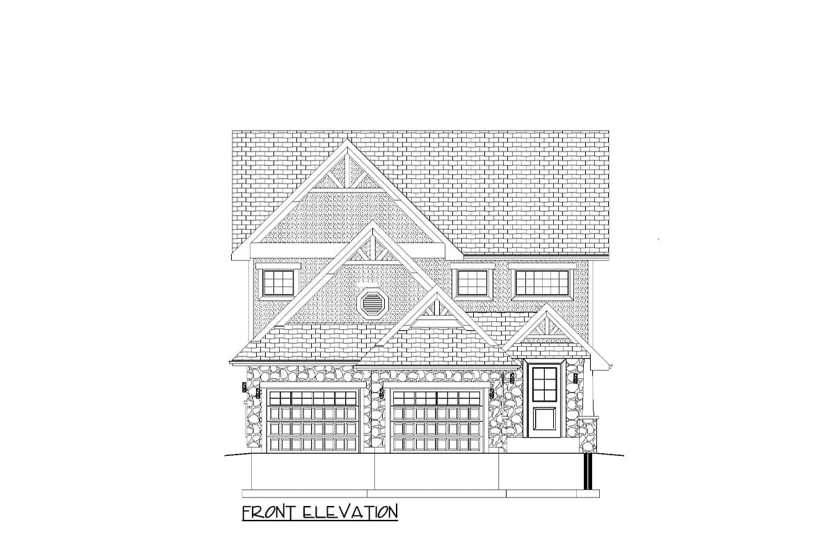 Plan 485000DUG: 4-Bed Traditional Craftsman House Plan with Sunroom - 2900 Sq Ft - Image #7 - Craftsman, Traditional