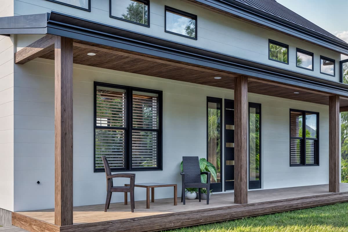 Plan 307715RAD: 1-Bed Mountain Cabin with Loft and Expansive Windows - 800 Sq Ft - Image #4 - Cabin, Mountain, Vacation