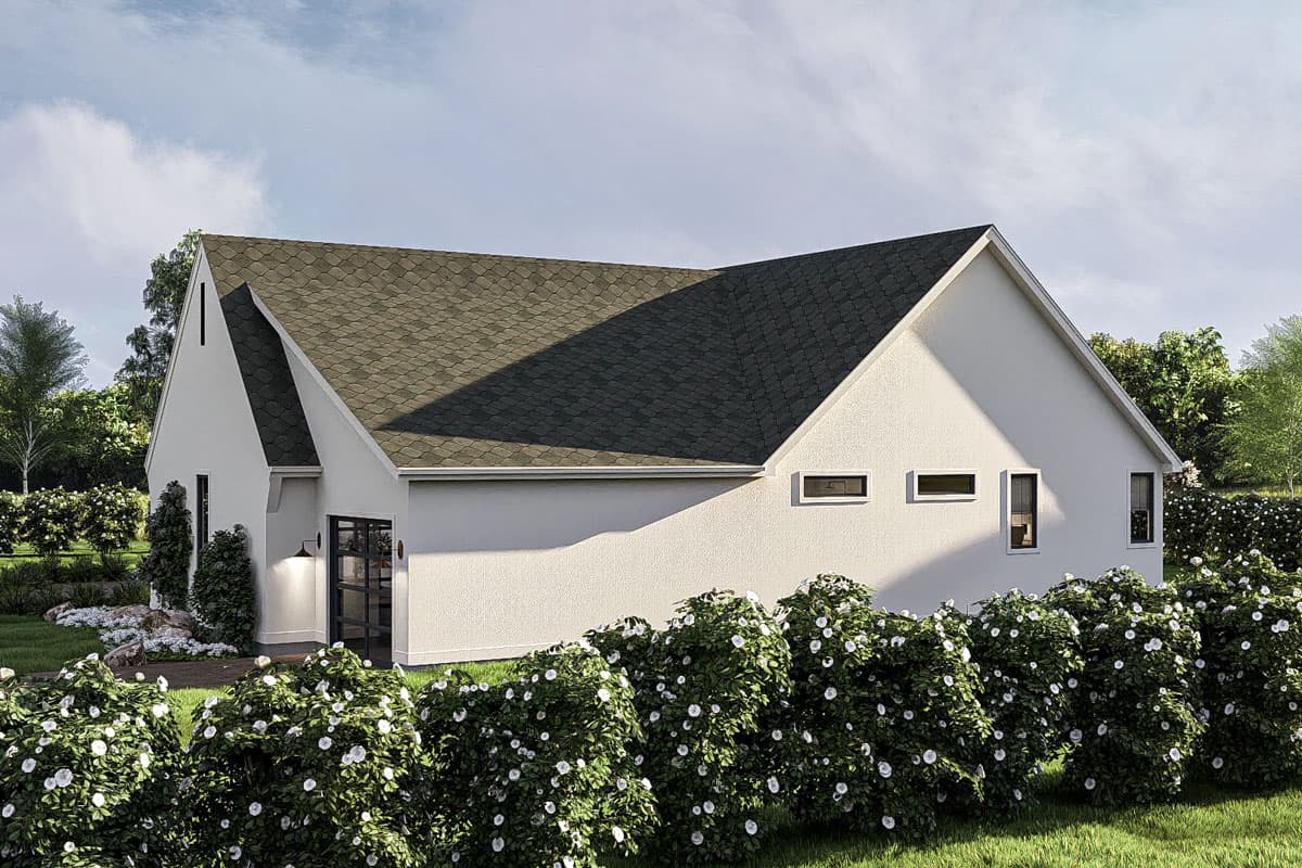 Plan 623417DJ: 3-Bed Transitional House Plan with 3-Car Garage - 2529 Sq Ft - Image #5 - Transitional