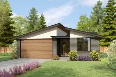 Contemporary 3-Bedroom Ranch House Plan Under 1800 Square Feet