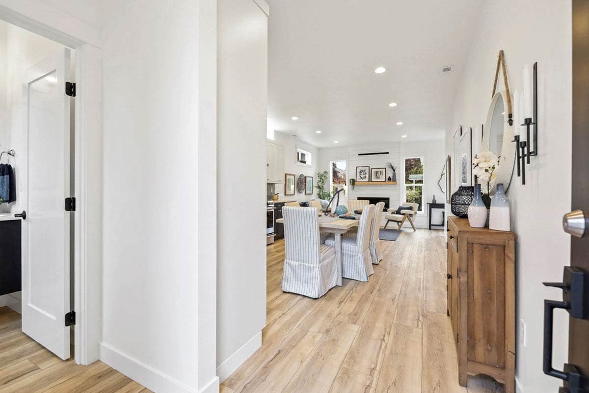 Plan 23972JD: 3-Bed Contemporary House Plan with Home Office - 1600 Sq Ft - Image #4 - Contemporary, Modern, Prairie