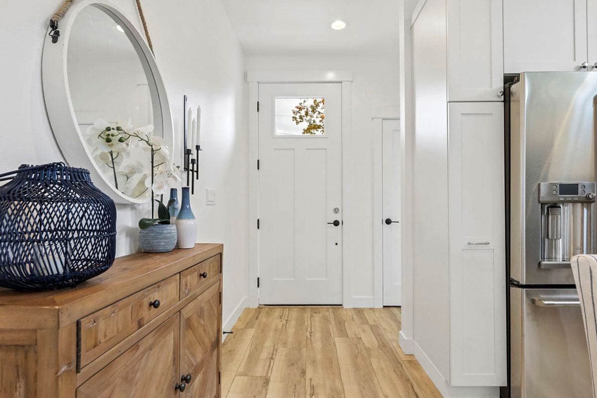 Plan 23972JD: 3-Bed Contemporary House Plan with Home Office - 1600 Sq Ft - Image #5 - Contemporary, Modern, Prairie