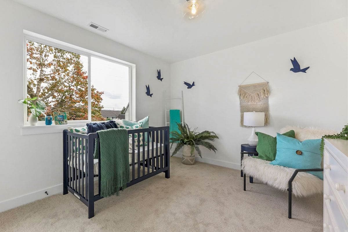 Plan 23972JD: 3-Bed Contemporary House Plan with Home Office - 1600 Sq Ft - Image #11 - Contemporary, Modern, Prairie