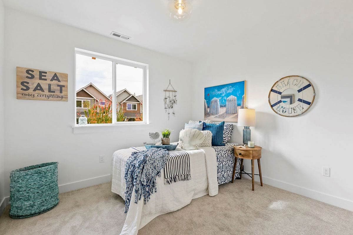 Plan 23972JD: 3-Bed Contemporary House Plan with Home Office - 1600 Sq Ft - Image #12 - Contemporary, Modern, Prairie