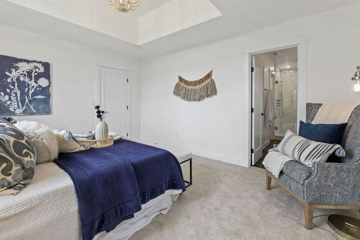 Plan 23972JD: 3-Bed Contemporary House Plan with Home Office - 1600 Sq Ft - Image #15 - Contemporary, Modern, Prairie