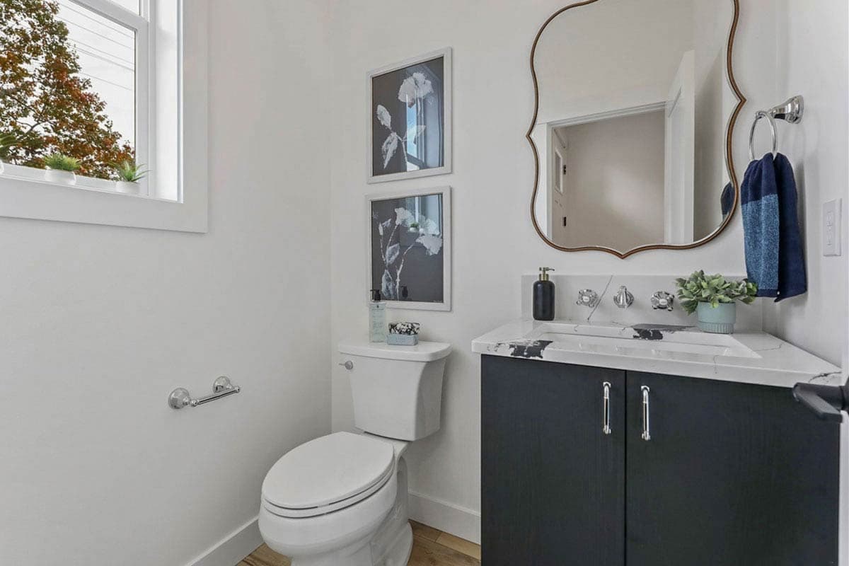 Plan 23972JD: 3-Bed Contemporary House Plan with Home Office - 1600 Sq Ft - Image #19 - Contemporary, Modern, Prairie