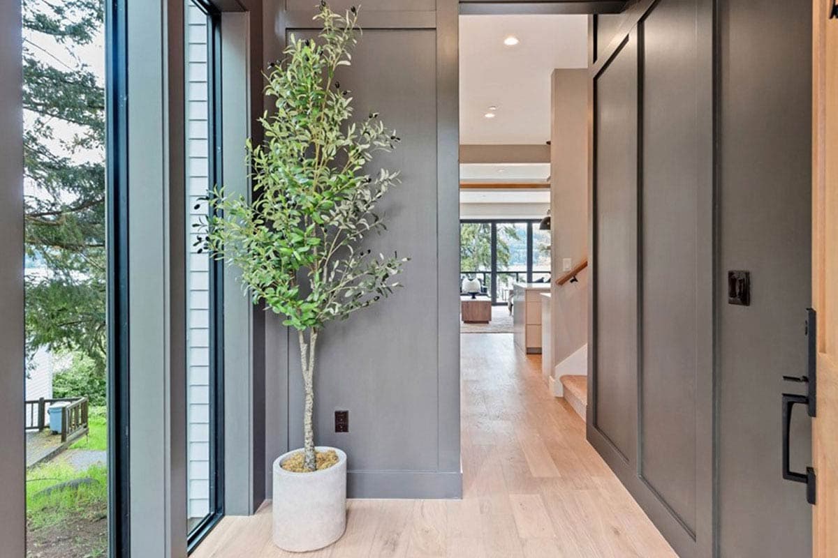 Plan 23973JD: 3-Bed Northwest House Plan with Pocket Home Office - 2490 Sq Ft - Image #5 - Contemporary, Modern, Northwest