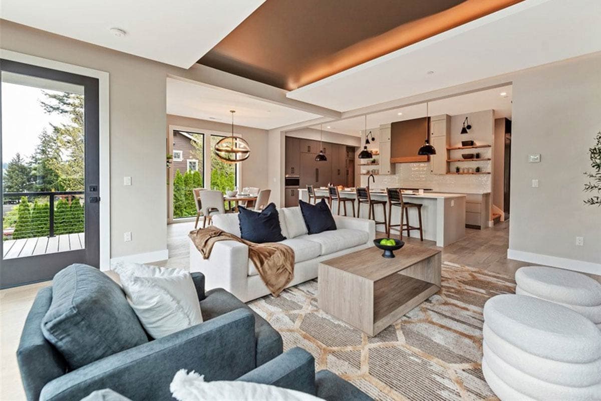 Plan 23973JD: 3-Bed Northwest House Plan with Pocket Home Office - 2490 Sq Ft - Image #6 - Contemporary, Modern, Northwest