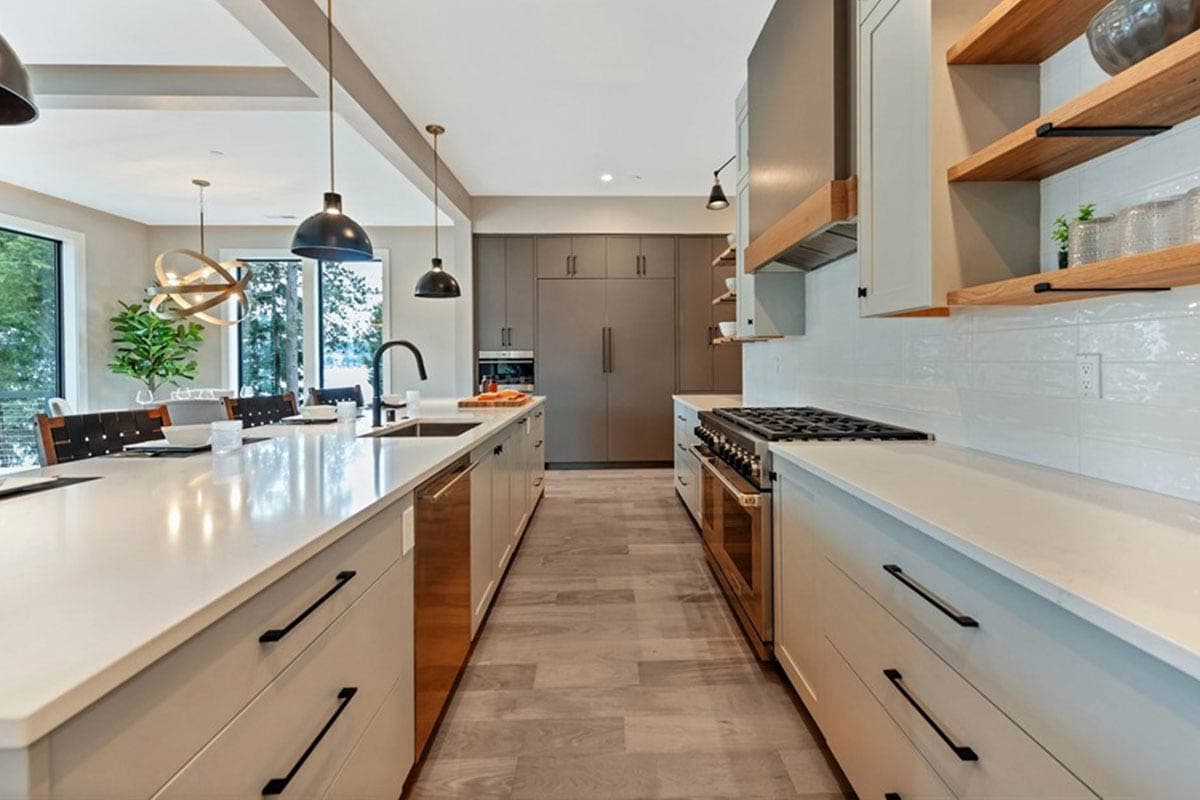 Plan 23973JD: 3-Bed Northwest House Plan with Pocket Home Office - 2490 Sq Ft - Image #8 - Contemporary, Modern, Northwest