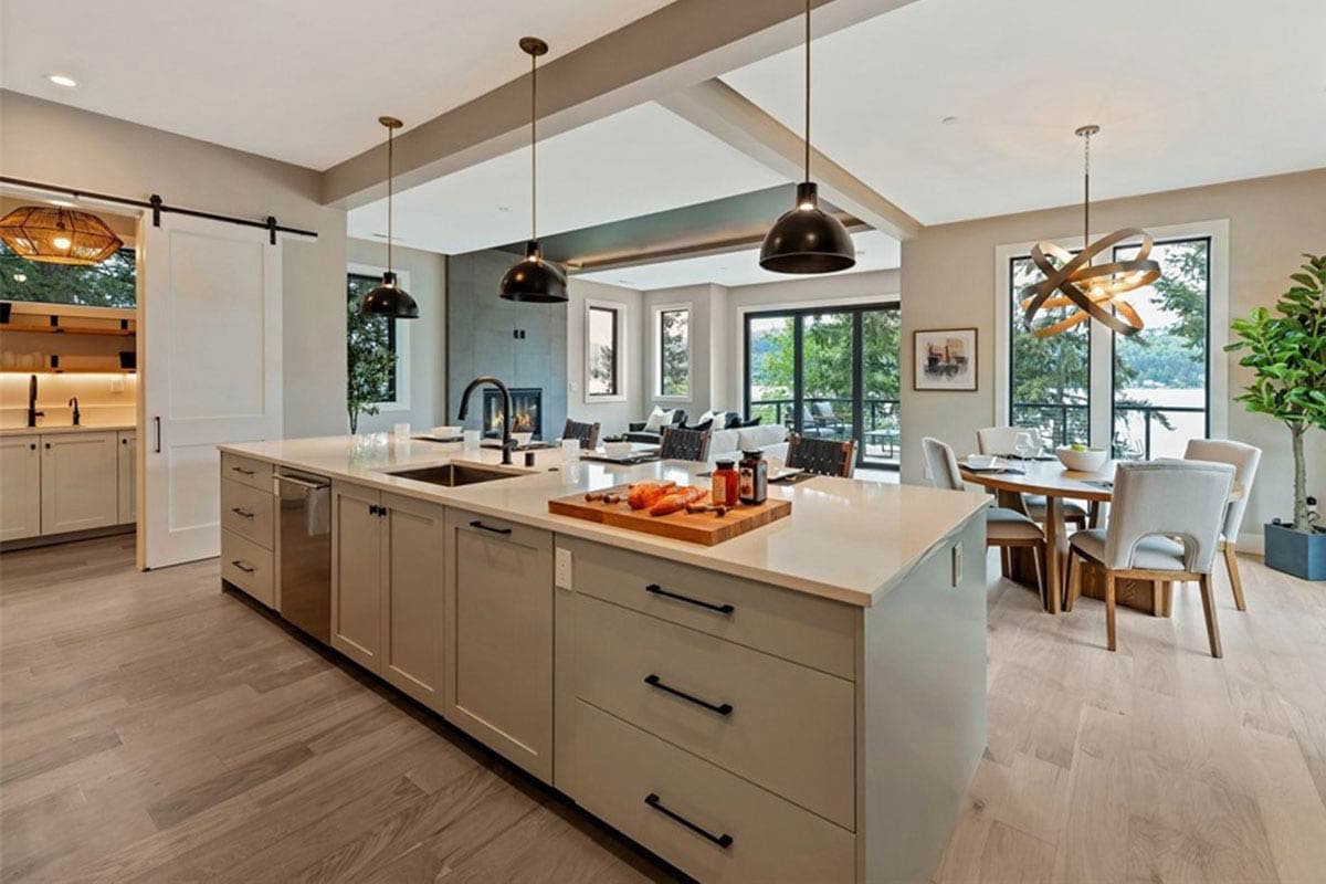 Plan 23973JD: 3-Bed Northwest House Plan with Pocket Home Office - 2490 Sq Ft - Image #9 - Contemporary, Modern, Northwest