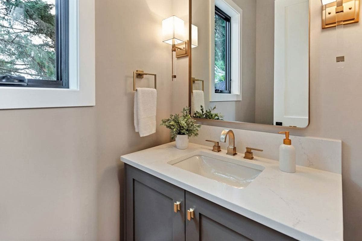 Plan 23973JD: 3-Bed Northwest House Plan with Pocket Home Office - 2490 Sq Ft - Image #15 - Contemporary, Modern, Northwest