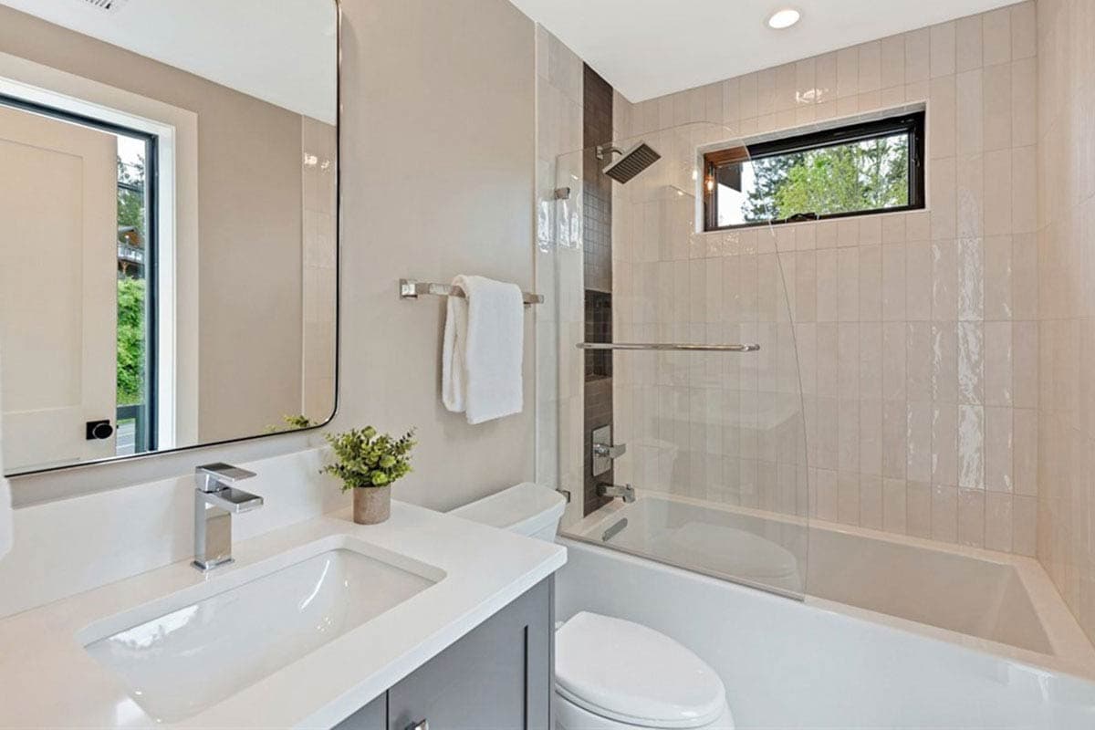 Plan 23973JD: 3-Bed Northwest House Plan with Pocket Home Office - 2490 Sq Ft - Image #16 - Contemporary, Modern, Northwest