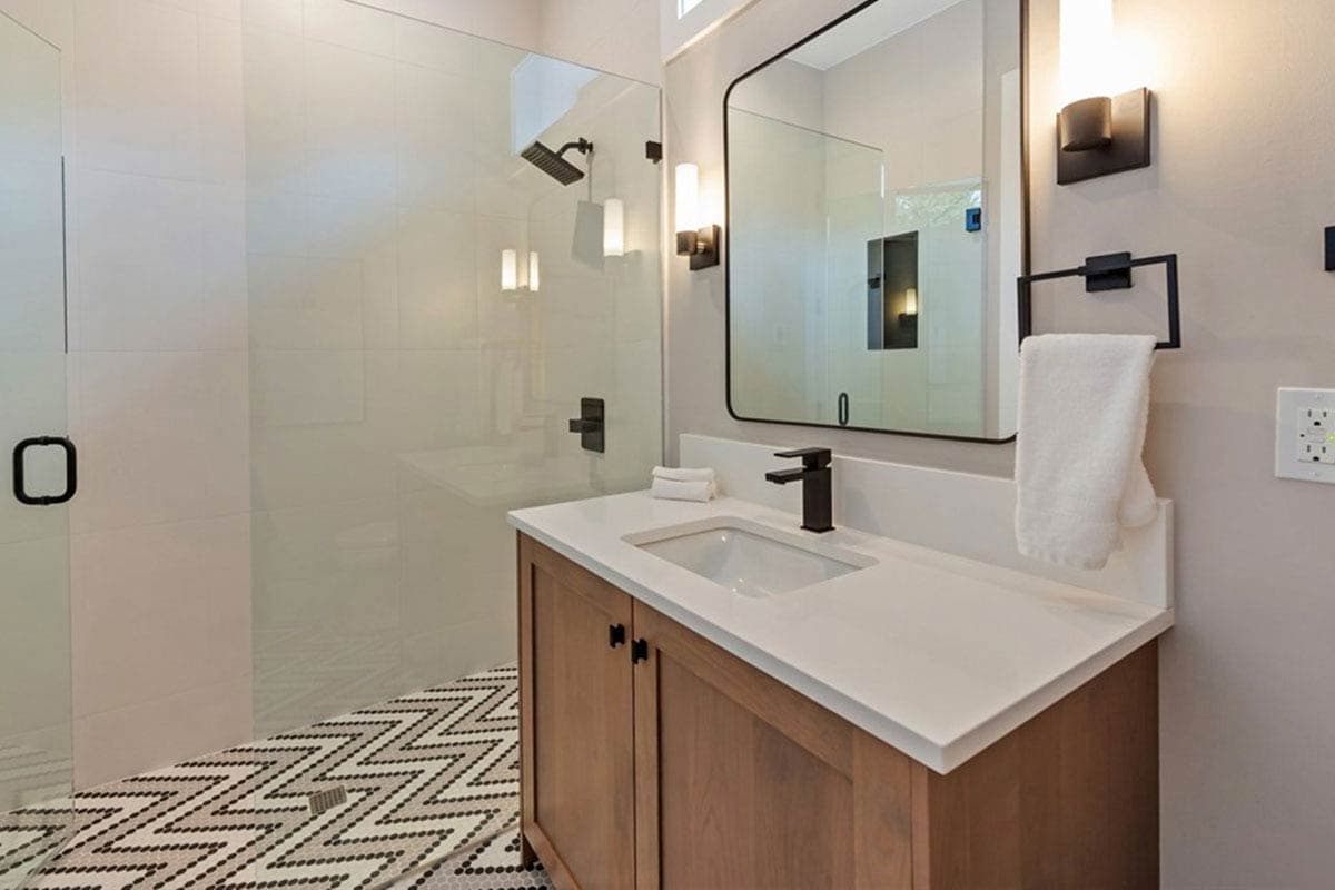 Plan 23973JD: 3-Bed Northwest House Plan with Pocket Home Office - 2490 Sq Ft - Image #17 - Contemporary, Modern, Northwest