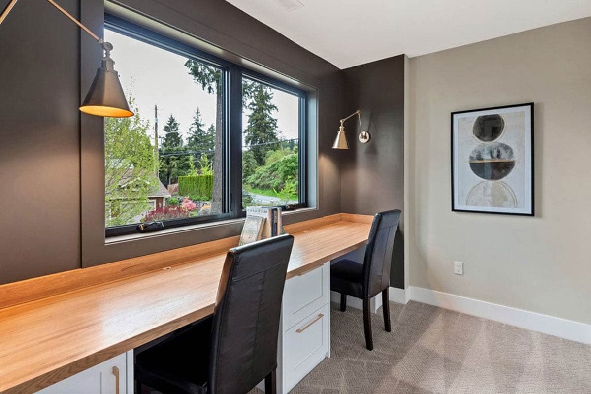 Plan 23973JD: 3-Bed Northwest House Plan with Pocket Home Office - 2490 Sq Ft - Image #18 - Contemporary, Modern, Northwest