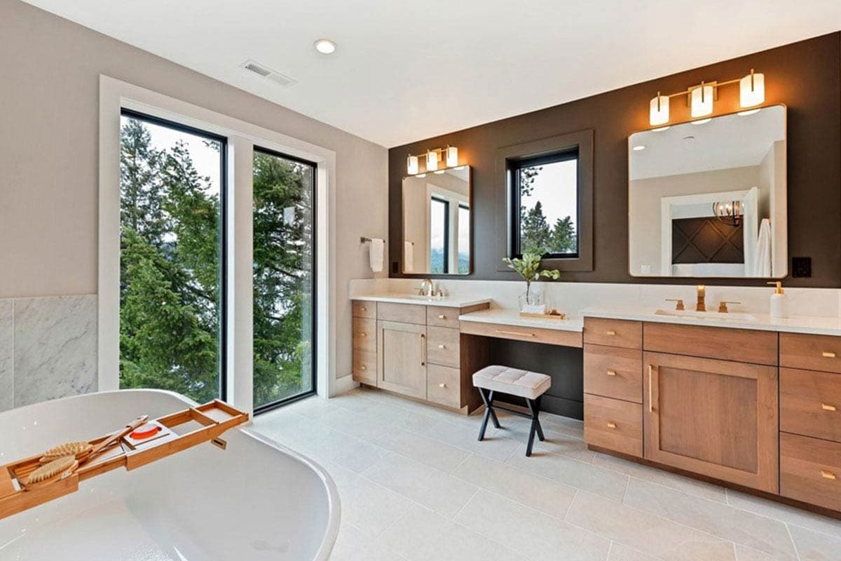 Plan 23973JD: 3-Bed Northwest House Plan with Pocket Home Office - 2490 Sq Ft - Image #22 - Contemporary, Modern, Northwest