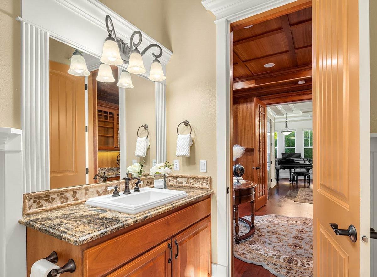 Plan 23976JD: Two-Story Craftsman House Plan with Media Room - 4997 Sq Ft - Image #24 - Craftsman