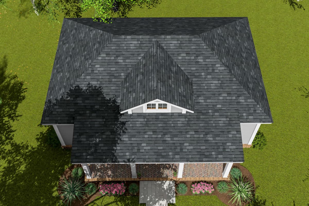 Plan 52364WM: 1-Bed ADU Country Cottage - 476 Sq Ft - Image #7 - Cottage, Country, Traditional