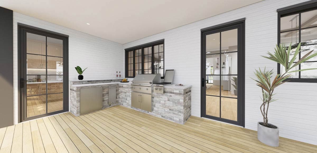 Plan 420180WNT: 4-Bed Modern Farmhouse Plan with Optionally Finished Bonus Under 3000 Sq Ft - Image #19 - Country, Modern Farmhouse, New American