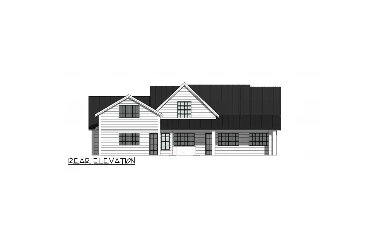 Plan 420180WNT: 4-Bed Modern Farmhouse Plan with Optionally Finished Bonus Under 3000 Sq Ft - Image #23 - Country, Modern Farmhouse, New American