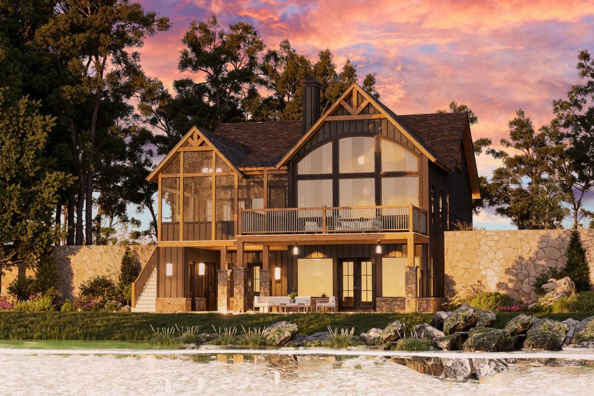 Plan 25831GE: 4-Bed Craftsman House Plan with Flex Room - 2832 Sq Ft - Image #12 - Craftsman, Mountain, New American