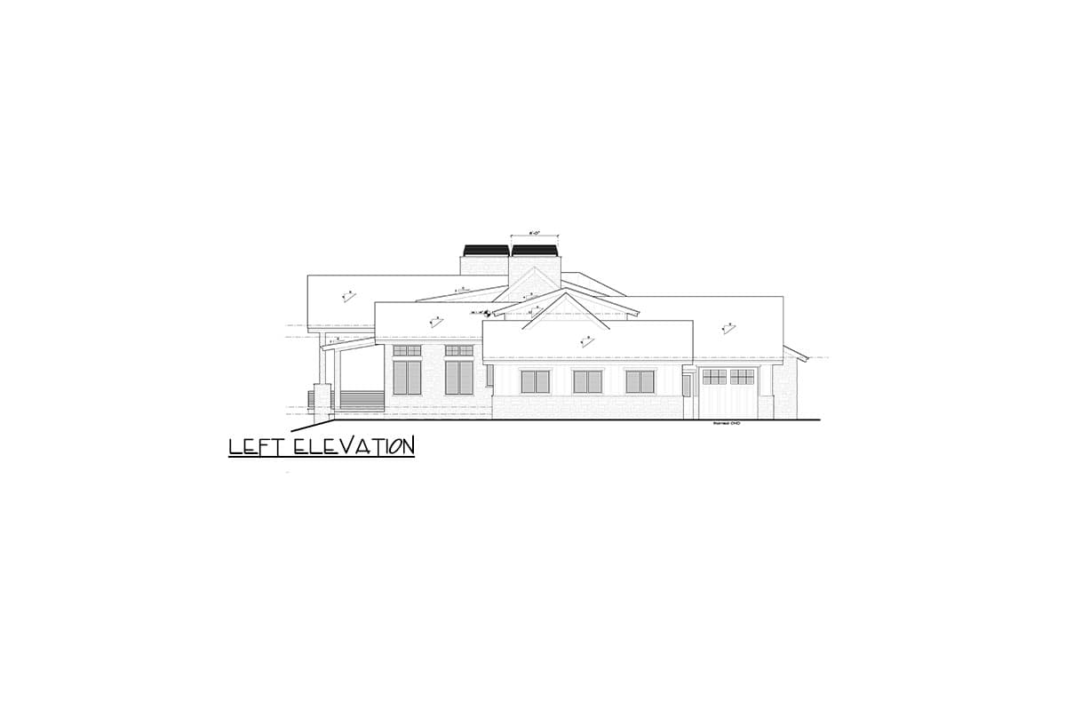 Plan 95252RW: 2 or 4 Bed Mountain House Plan with Home Office - 3246 Sq Ft - Image #26 - Craftsman, Mountain, New American, Rustic